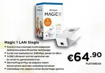 Devolo magic 1 lan single