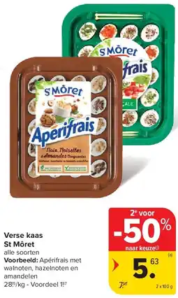 Carrefour Verse kaas St Môret aanbieding