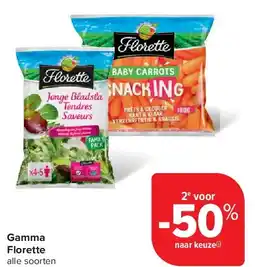 Carrefour Gamma Florette aanbieding