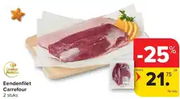 Carrefour Eendenfi let Carrefour aanbieding