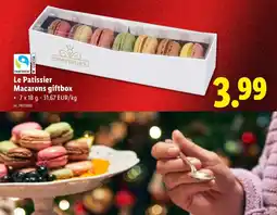 Lidl Macarons giftbox aanbieding