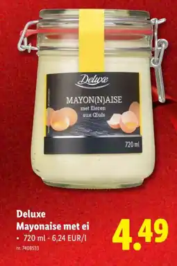 Lidl Mayonaise met ei aanbieding