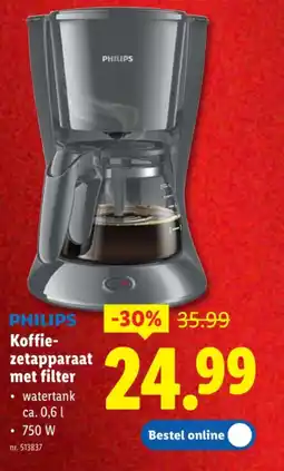 Lidl Koffiezetapparaat met filter aanbieding