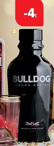 Carrefour London Dry Gin Bulldog aanbieding