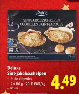 Lidl Sint-jakobsschelpen aanbieding