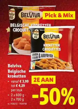 Lidl Belgische kroketten aanbieding