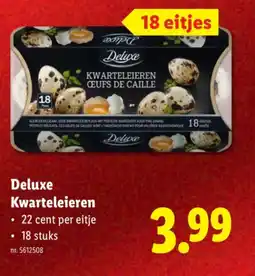 Lidl Kwarteleieren aanbieding