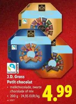 Lidl Petit chocolat aanbieding