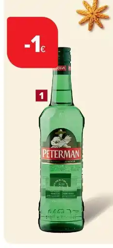 Carrefour Graanjenever Peterman aanbieding
