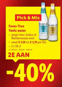Lidl Tonic water aanbieding