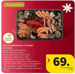 Carrefour Zeevruchtenschotel ‘Le Royal’ Carrefour aanbieding