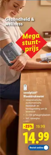 Lidl Bloeddrukmeter aanbieding