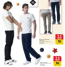 Carrefour Jeans voor heren aanbieding