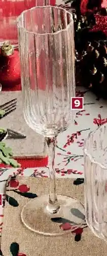 Carrefour Set van 4 champagneglazen aanbieding