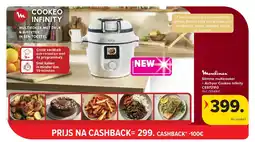 Carrefour Slimme multicooker + Airfryer Cookeo Infi nity CE9721F0 aanbieding