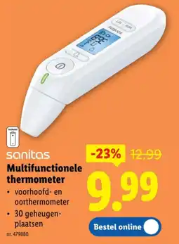 Lidl ultifunctionele thermometer aanbieding