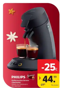 Carrefour Koffiemachine Senseo CSA210/60 aanbieding