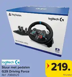 Carrefour Stuur met pedalen G29 Driving Force aanbieding