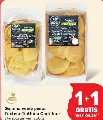 Gamma verse pasta Traiteur Trattoria Carrefour