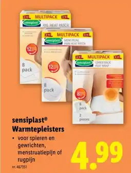 Lidl Warmtepleisters aanbieding