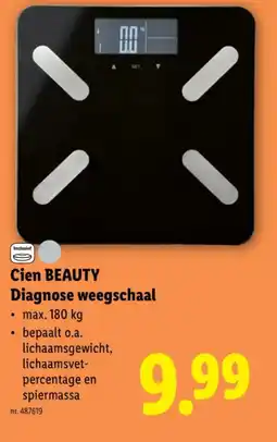 Lidl Diagnose weegschaal aanbieding