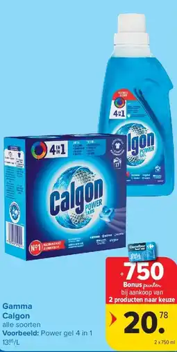 Carrefour Gamma Calgon aanbieding