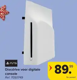Carrefour Discdrive voor digitale console aanbieding