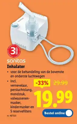 Lidl Inhalator aanbieding