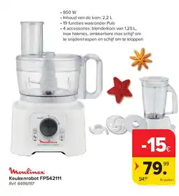 Carrefour Keukenrobot FP542111 aanbieding