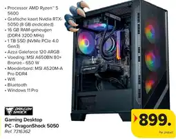 Carrefour Gaming Desktop PC - DragonShock 5050 aanbieding
