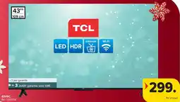 Carrefour TCL 43V6C HDR LED TV aanbieding