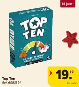 Carrefour Top Ten aanbieding
