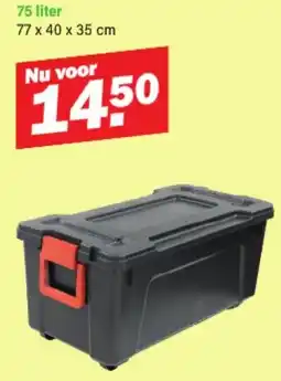 Van Cranenbroek Opbergbox met wielen aanbieding