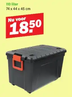 Van Cranenbroek Opbergbox met wielen aanbieding