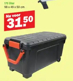 Van Cranenbroek Opbergbox met wielen aanbieding