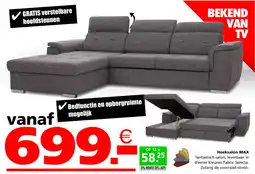 Seats and Sofas Hoeksalon max aanbieding