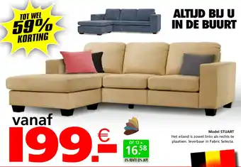 Seats and Sofas Model stuart aanbieding