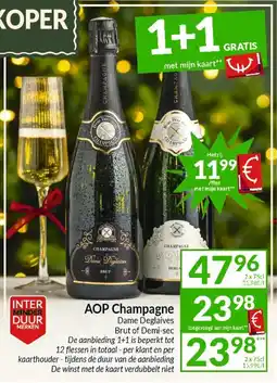 Intermarché AOP Champagne aanbieding