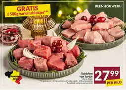 Intermarché Rundvlees voor fondue aanbieding