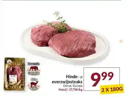 Intermarché Hinde- of everzwijnsteaks aanbieding