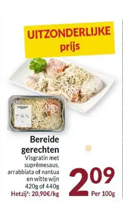 Intermarché Bereide gerechten aanbieding