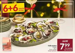 Intermarché Holle oesters aanbieding
