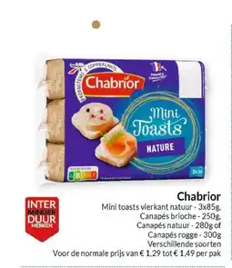 Intermarché Chabrior aanbieding
