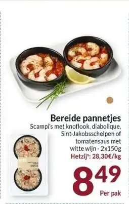 Intermarché Bereide pannetjes aanbieding
