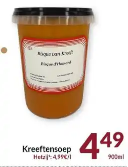 Intermarché Kreeftensoep aanbieding