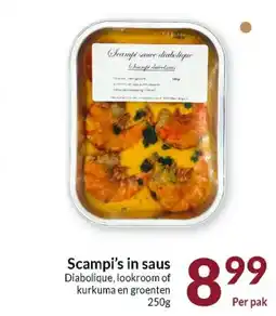 Intermarché Scampi's in saus aanbieding