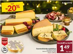 Intermarché Gearomatiseerde raclettekaas aanbieding