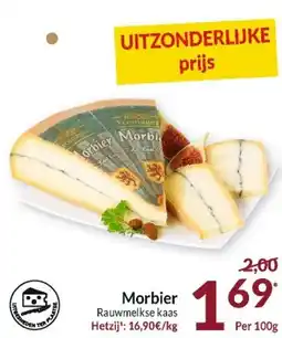 Intermarché Morbier Rauwmelkse kaas aanbieding