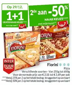 Intermarché Fiorini pizza aanbieding