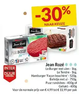 Intermarché Jean Rozé aanbieding